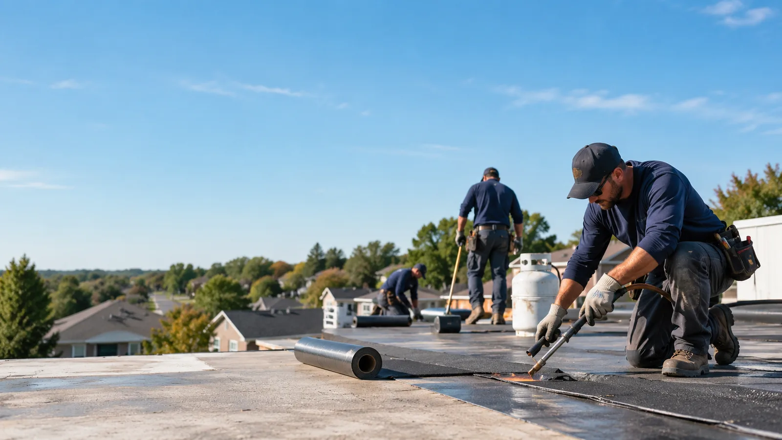 Flat Roof Leak Repair providers in Cruger, MS